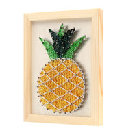 DIY String Art Kit with Wooden Board and Nails for Creative Home Decor