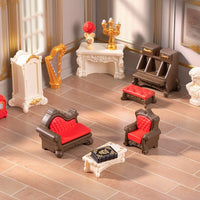Miniature European Style Dollhouse Furniture and Decor Accessories