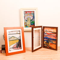 Kids' Art Display Flip Frame with Magnetic Closure for A4 Artwork