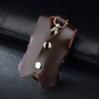 Genuine Leather Car Key Holder Vest Style Key Organizer for Men and Women
