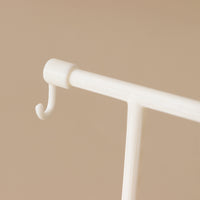 Dollhouse Miniature Clothes Rack with Hangers
