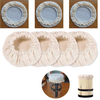 Reusable Cotton Fabric Dust Cover for Fermentation Jars and Bottles