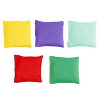Kids Square Bean Bags for Sensory Training & Outdoor Throwing Games