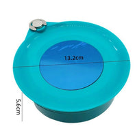 13cm Mini Magnetic Fishing Bait Tray Double-Layer Mixing Bowl for Outdoor Angling