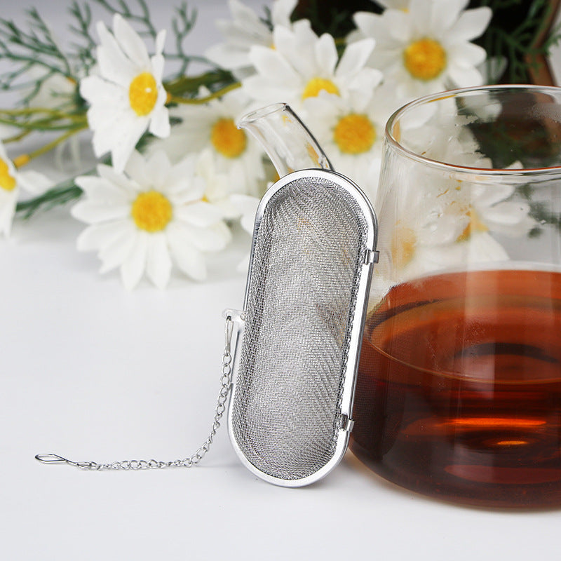Stainless Steel Tea Infuser Stick Strainer for Loose Leaf Tea and Spices