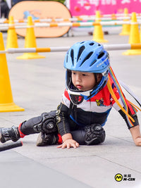 Kids' Full-Face Helmet and Protective Gear Set for Cycling, Skating, and Balance Bikes