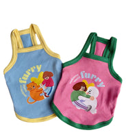 Pet Dog Cat Summer Dress with Sling for Small Dogs and Cats