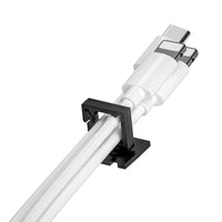 Self-Adhesive Desktop Cable Clips for Data Cable Management and Organization