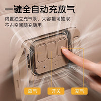 Outdoor Self-Inflating Air Mattress for Camping and Home Use, Portable Folding Inflatable Sleeping Pad