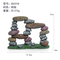 Artificial Pebble River Stones for Aquarium Landscaping and Garden Decor