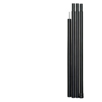 Outdoor Camping Tent Awning Pole Set - 2.3m Adjustable Galvanized Iron Support Rods