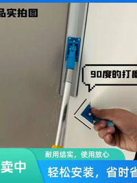 Universal Corner Sanding Tool with Aluminum Alloy Frame for Putty and Drywall