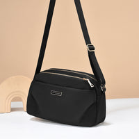 Women's Lightweight Canvas Oxford Cloth Shoulder Bag Nylon Crossbody for Moms