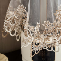 Lace Embroidered Blender Dust Cover for Kitchen Appliances