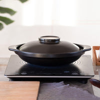 High Temperature Ceramic Casserole Pot for Induction Cooker and Open Flame