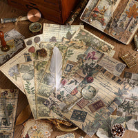 Vintage Lost Memory Series Kraft Paper for DIY Scrapbooking and Journaling