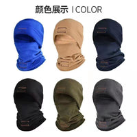 Winter Cycling Balaclava Windproof Thermal Fleece Face Mask with Neck Warmer