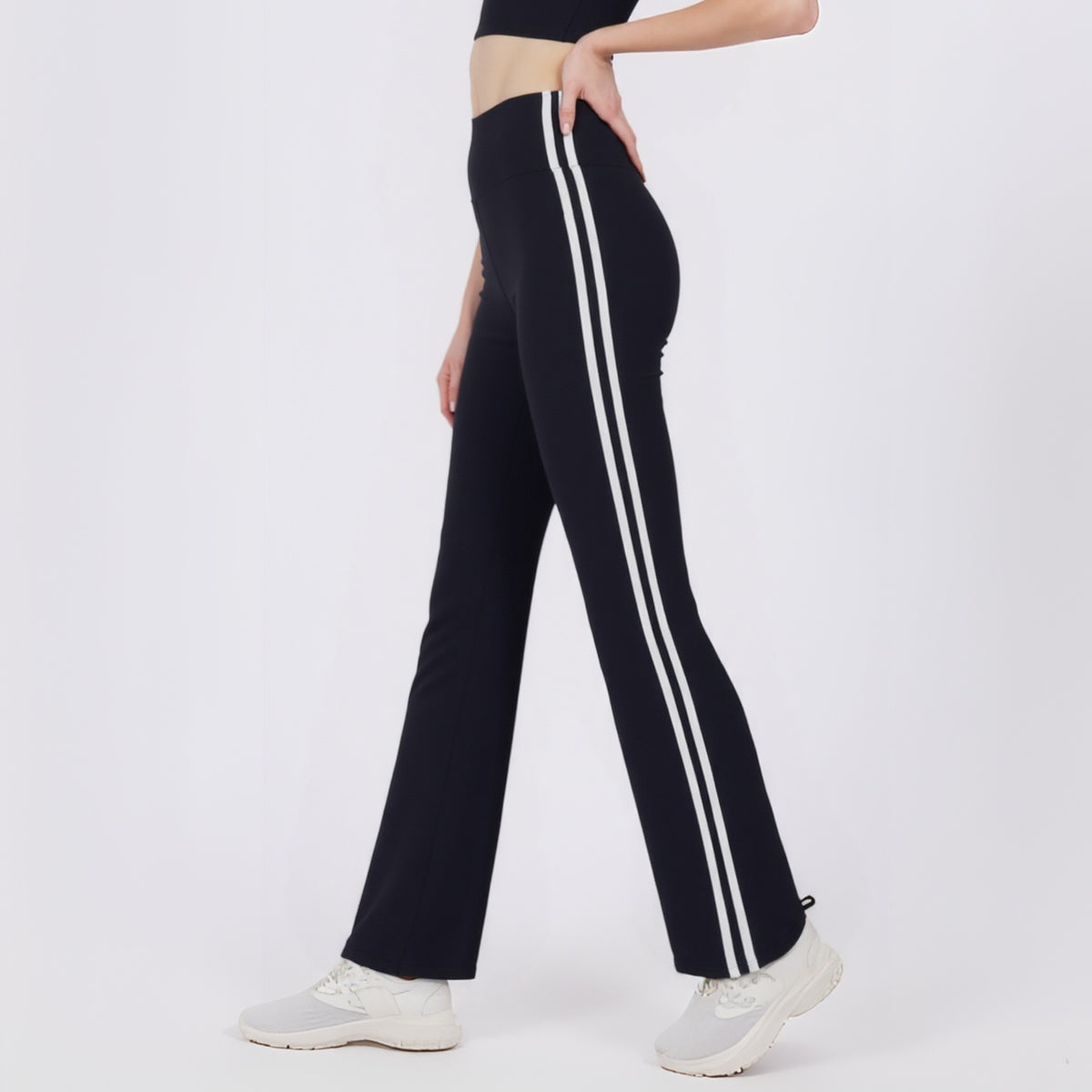 High-Waisted Yoga Pants for Women, Flared Leg, Butt Lift, Naked Feel, Stretchy Fitness Pants