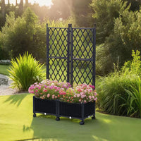 Outdoor Garden Arch Trellis for Climbing Plants and Yard Decor