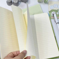 Cute Prairie Dog A5 Hardcover Lined Notebook for Students, Portable Journal and Memo Book