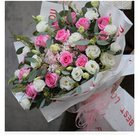 Mermaid Sequin Shimmer Mesh Floral Wrapping Paper for Bouquets