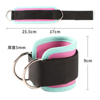 Ankle Strap for Cable Machine Leg and Glute Workouts, Resistance Band Attachment