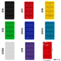 Silicone Ice Cube Tray with Lid, Food-Grade Square and Honeycomb Ice Maker Molds
