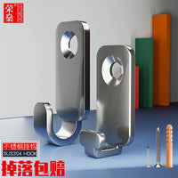 Stainless Steel Picture Frame Hooks with Nails and Expansion Tubes for Wall Mounting