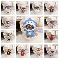 Chihuahua Doll Clothes Set for 4-inch Dolls - Funny Outfits and Accessories