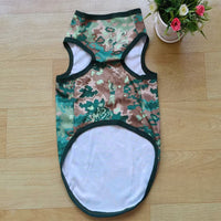 Large Dog Cooling Vest Camouflage Mesh Breathable for Summer Outdoor Training