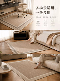 Wabi-Sabi Style Chair Mat for Hard Floors and Carpets, Non-Slip & Sound-Dampening, for Office, Study, Bedroom, or Kids' Room