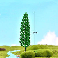 Miniature Artificial Banyan Tree & Pine Tree for Micro Landscape Decor