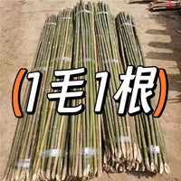 Natural Bamboo Stakes for Garden Plant Support, Climbing Vines, Fencing, and Flagpoles