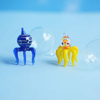 Handmade Glass Ocean Creature Figurines for Aquarium & Landscape Decor