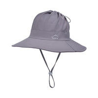 Women's Summer Outdoor Sun Protection Hat with Wide Brim and Ponytail Hole, Breathable Topless Fisherman Hat for Hiking and Fishing