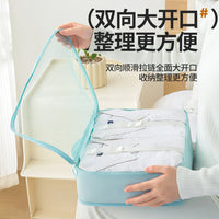 7-Piece Travel Storage Bag Set for Clothes, Shoes, and Toiletries