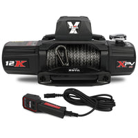 Xbull 12V Off-Road Vehicle Electric Winch for Recovery and Self-Rescue, Silent and Waterproof