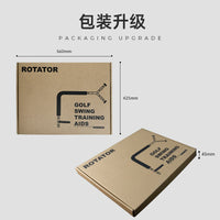 Golf Swing Trainer Aid for Indoor Practice - Rotation Correction Tool