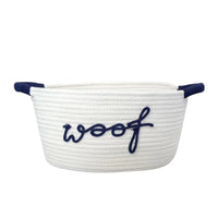 Cotton Rope Woven Storage Basket for Toys, Clothes, and Sundries