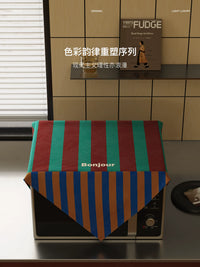 Cob Impression Vintage Microwave Oven Dust Cover for Kitchen Appliances