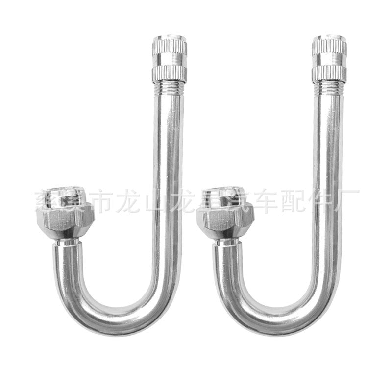 Tire Valve Stem Extension for Cars, Trucks, and Buses - U-shaped