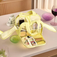 Large Capacity Waterproof Travel Cosmetic Bag Portable Makeup Organizer