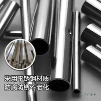 Greenhouse Hoop Frame Connectors, Rust-Resistant Metal Tube Joints for Fiberglass Rods, Garden Plant Support