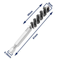 Golf Club Rust Removal Brush Set - Stainless Steel Wire Pipe Cleaning & Polishing Tool