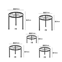 5-Tier Wrought Iron Plant Stand for Indoor Outdoor Balcony Garden, Detachable Flower Pot Holder