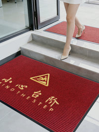 Bathroom Non-Slip Floor Mat Commercial Welcome Doormat Toilet Entrance Absorbent Carpet Step Pad