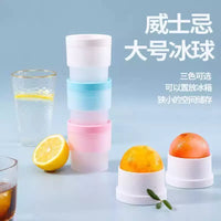 Silicone Sphere Ice Ball Maker Mold for Whiskey and Cocktails