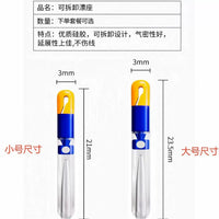 Quick Change Fishing Float Seat Detachable Sliding Bobber Holder for Fast Replacement
