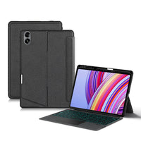 Keyboard Case for Redmi Pad Pro 12.1-inch Tablet, Detachable PU Leather Cover