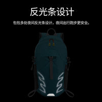 Lightweight Foldable 17L Hiking Backpack with Air Cushion Straps for Outdoor Cycling & Travel